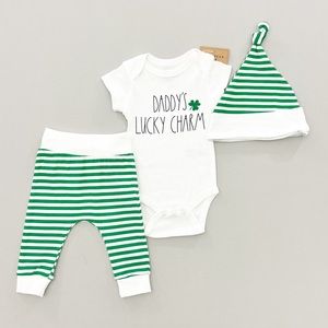 NEW Rea Dunn Daddy’s Lucky Charms 3 Piece Set | St. Patrick’s Day |